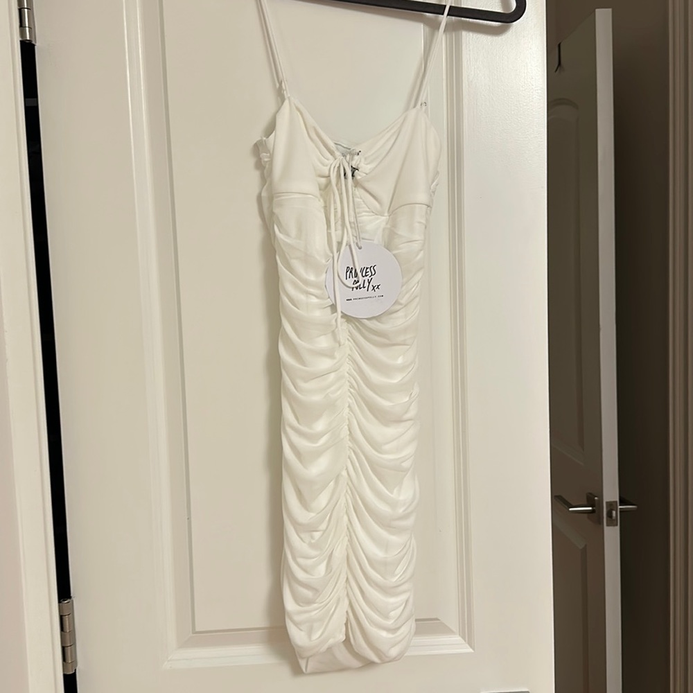 Princess Polly white dress, size 2